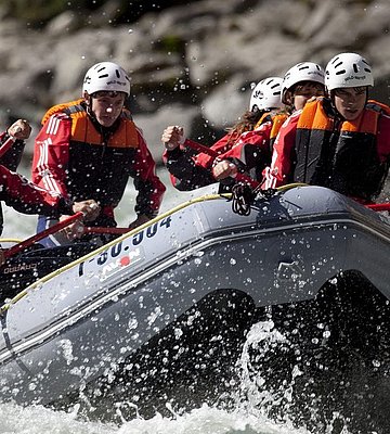 Rafting im Ötztal und Imster Schlucht