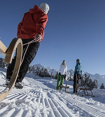 Rodeln im Ötztal