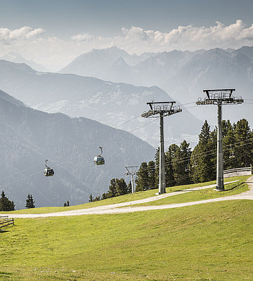 Bahnen ins Wandergbeit Hochoetz Kühtai