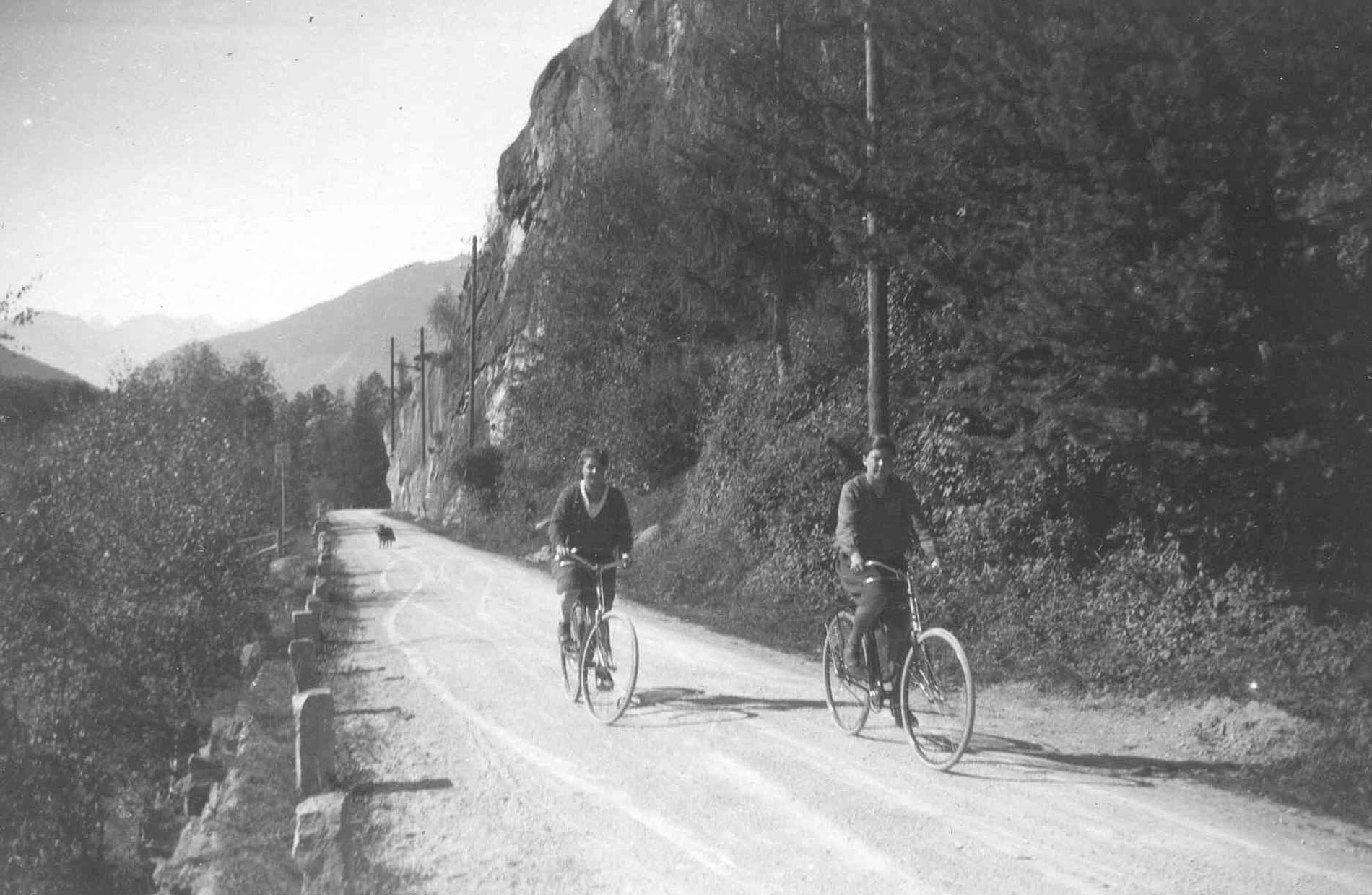 Radweg in Oetz im Ötztal