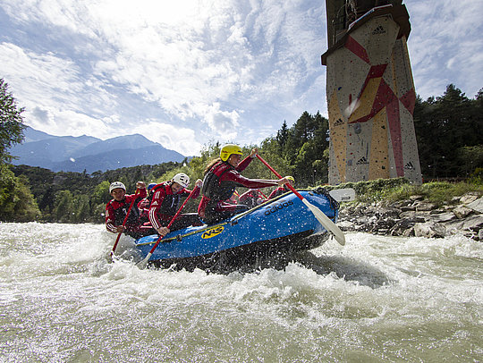 Rafting sul torrente "Ötztaler Ache"