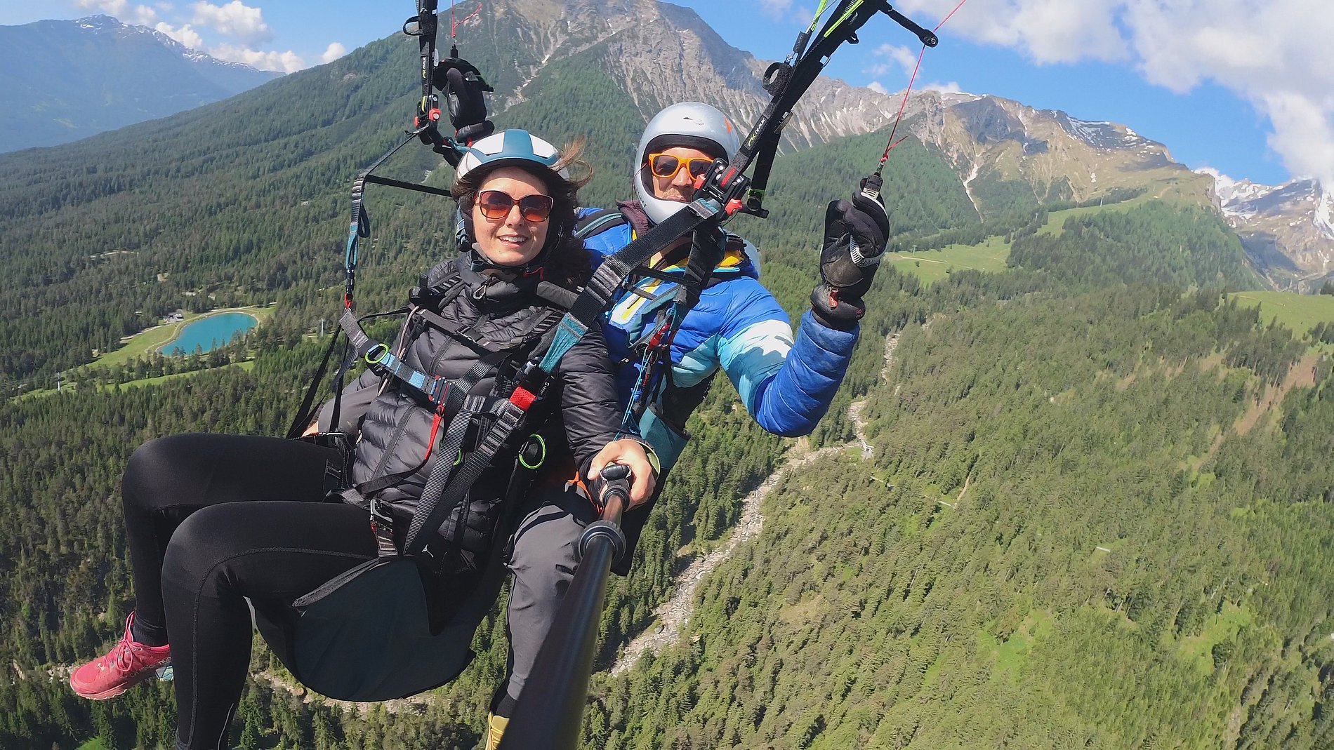 Tandemflug in Tirol Tandem in Imst