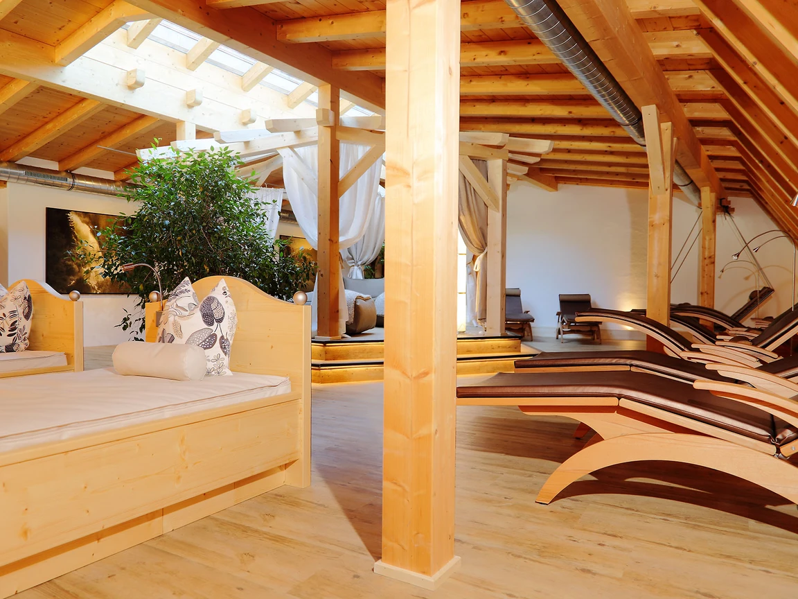 [Translate to English:] Ruheraum im Ruheraum Posthotel Kassl