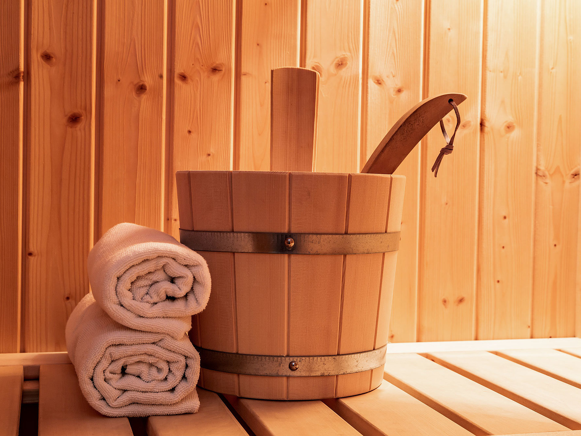 [Translate to English:] Finnische Sauna im Posthotel Kassl