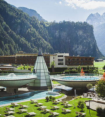 [Translate to Italienisch:] Aqua Dome - Tirol Therme Längenfeld