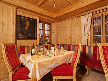 [Translate to Italienisch:] Restaurant im Posthotel Kassl in Oetz